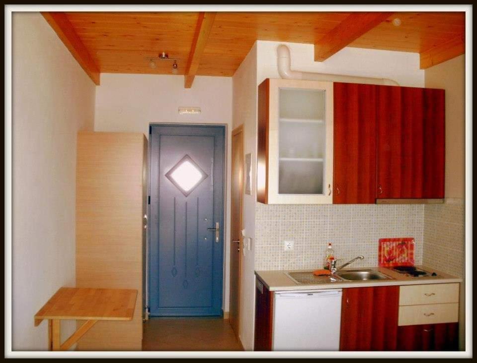 Αλκυονη Διαμερισματα Hotel Paralia Vrachou Bagian luar foto