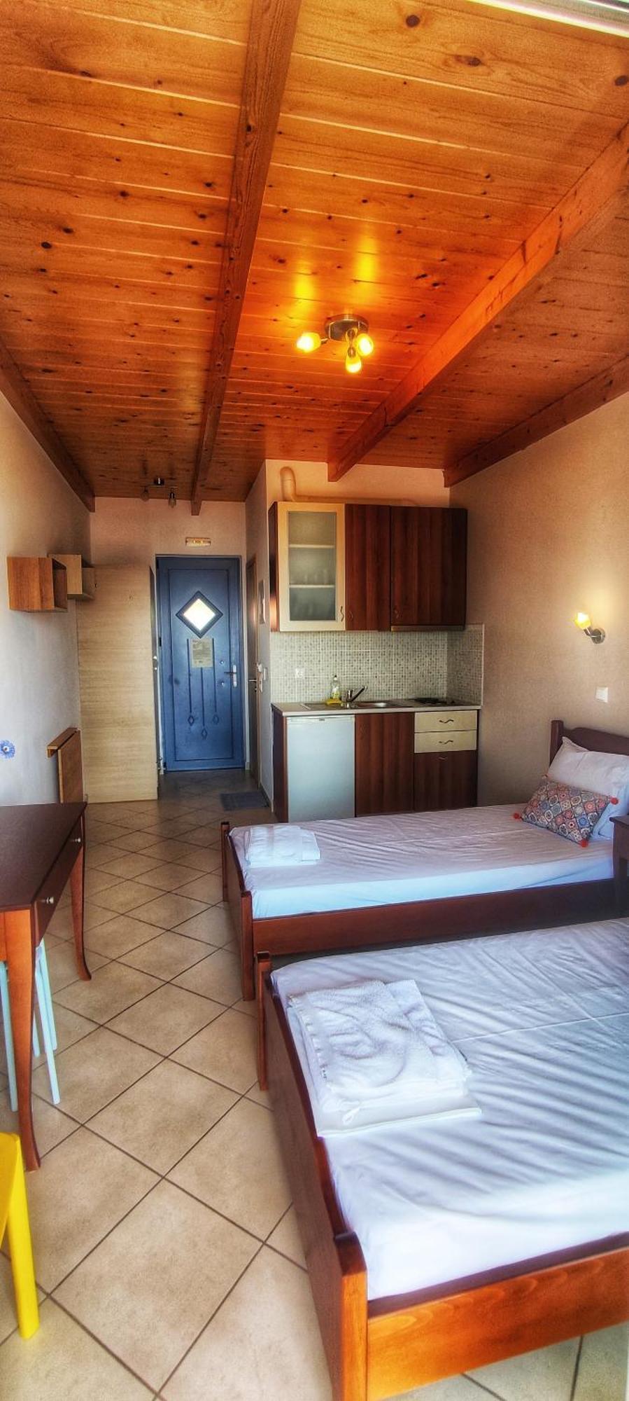 Αλκυονη Διαμερισματα Hotel Paralia Vrachou Bagian luar foto