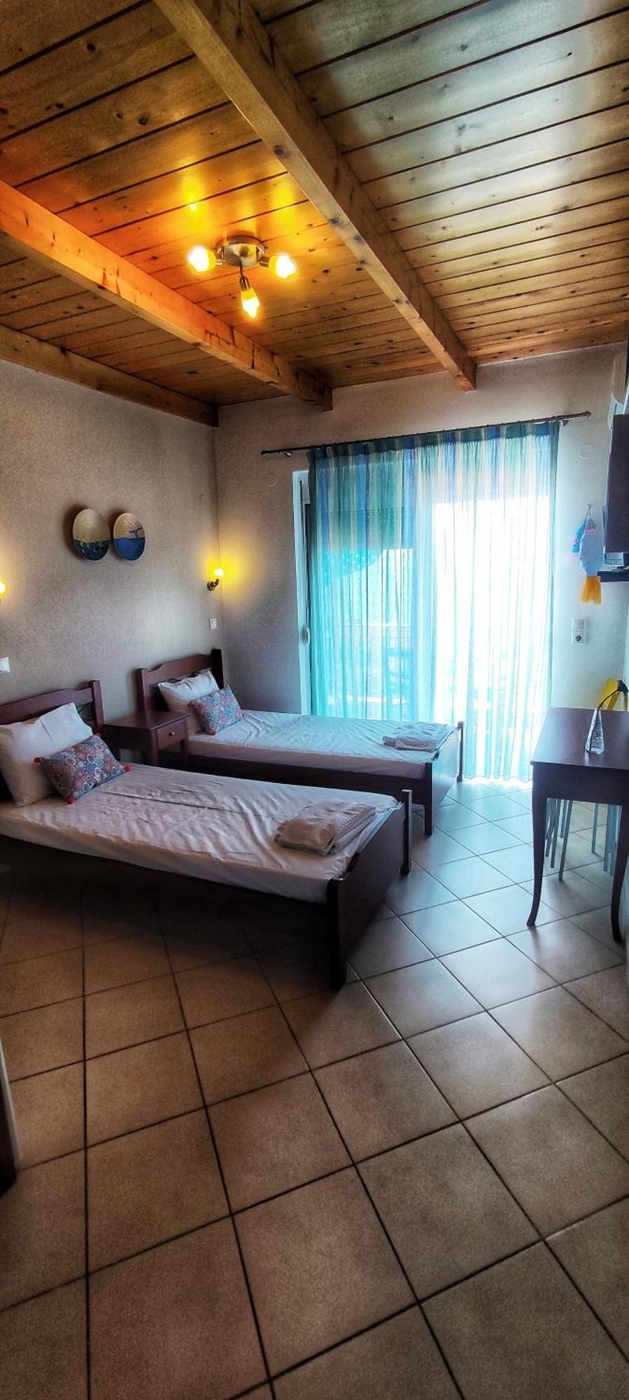 Αλκυονη Διαμερισματα Hotel Paralia Vrachou Bagian luar foto